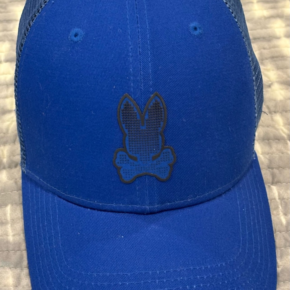 Psycho Bunny Blue Mesh Cap
